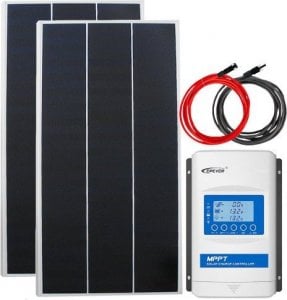 SolarFam Zestaw solarny 2x170W 12V MPPT Xtra 1
