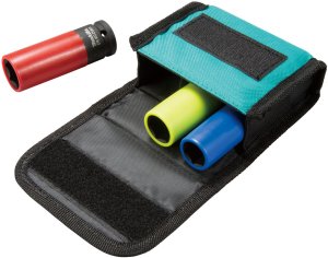 Makita 3 daliu smuginiu sukimo galvuciu rinkinys MAKITA 1/2" E-12354 6