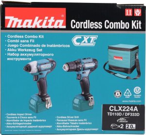 Makita COMBO SET 12V CLX224A 2X2.0AH MAKITA 2