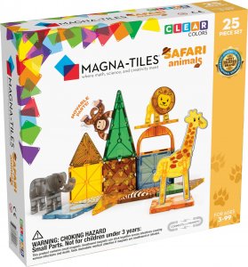 Magna Tiles MAGNA-TILES Magnetinis konstruktorius &bdquo;Safaris&ldquo;, 25 det. 1