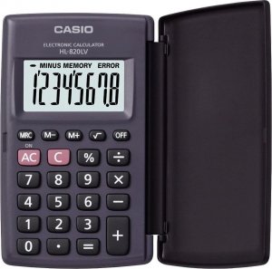 Kalkulator Casio Uniwersalny CALCULATOR CASIO model HL-820LV-BK (10X6CM ) NoSize 1
