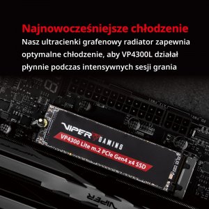 Dysk SSD Patriot VP4300 Lite 1TB M.2 2280 PCI-E x4 Gen4 NVMe (VP4300L1TBM28H) 7