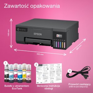 Drukarka atramentowa Epson EcoTank L8050 (C11CK37402) 5