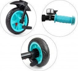 Milly Mally Rowerek trójkołowy Axel Czarny 9