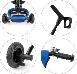 Milly Mally Rowerek trójkołowy Stanley Rubber Granatowo-Czarny 8