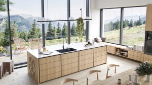 Zlewozmywak GraniteQ Zlewozmywak granitowy MARC 1-komorowy 76x50 cm szary/silver stone + Nano ZŁOTO PVD 13