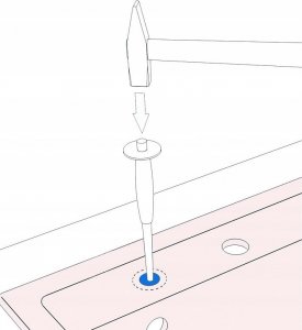 Zlewozmywak GraniteQ EVAN 111 GraniteQ zlewozmywak z syfonem Push 2 Open 1-komorowy z/o (860x500x210) pure carbon / elementy pure carbon 4