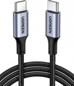Kabel USB Ugreen USB-C - USB-C 1 m Czarny (70427B) 2