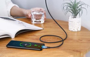 Kabel USB Ugreen USB-C - USB-C 3 m Czarny (90120B) 4