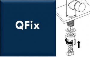 Bateria kuchenna Gina GINA stalowa bateria kuchenna z elastyczną wylewką, pure carbon / wąż czarny 9