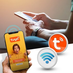 Heckermann Alarm GSM Heckermann Protector TS-G20 Tuya BOX + Tabliczka + SIM 2