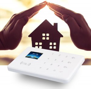 Heckermann Alarm GSM Heckermann Protector TS-G20 Tuya BOX + Tabliczka + SIM 4