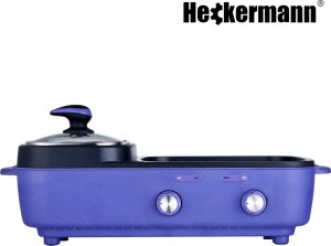 Heckermann R40-2 Grill turystyczny elektryczny 1600 W 11