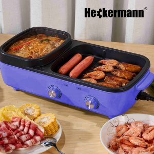 Heckermann R40-2 Grill turystyczny elektryczny 1600 W 3