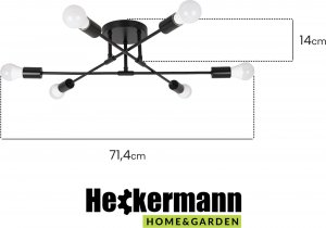 Lampa sufitowa Heckermann Lampa sufitowa NST-P8023 11