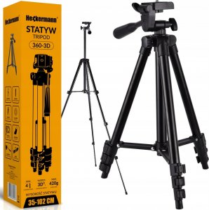 Heckermann Zestaw Poziomica laserowa Heckermann XRX010 v.2 + Tripod 14