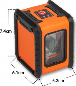 Heckermann Zestaw Poziomica laserowa Heckermann XRX010 v.2 + Tripod 3