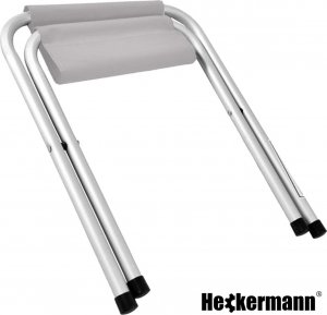 Heckermann Taboret składany Krzesło turystyczne Heckermann kolor Biały 3