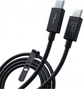 Kabel USB 3MK Thunderbolt - Thunderbolt 1 m Czarny (Accessories - 3mk Hyper ThunderBolt Cable 240W) 1