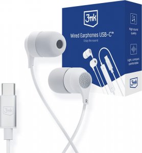 Słuchawki 3MK Wired Earphones USB-C 2
