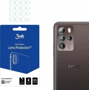 3MK Niepękające szkło hybrydowe HTC U23 Pro - Lens Protection 1