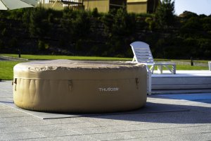 Jacuzzi ogrodowe Thunder Latte 205 cm x 65 cm 15