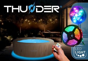 Jacuzzi ogrodowe Thunder Latte 205 cm x 65 cm 3