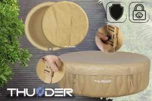 Jacuzzi ogrodowe Thunder Latte 205 cm x 65 cm 5