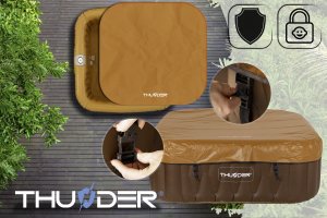 Jacuzzi ogrodowe Thunder BREVE 185 cm x 65 cm 5