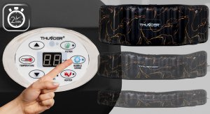 Jacuzzi ogrodowe Thunder Lava 195 cm x 65 cm 14