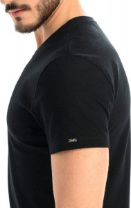 Luca T-shirt męski bawełniany Luca czarny Czarny M 5