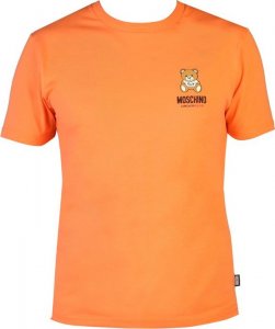 Moschino T-shirty marki Moschino model A0784-4410M kolor Pomarańczowy. Odzież Męskie. Sezon: Wiosna/Lato M 1