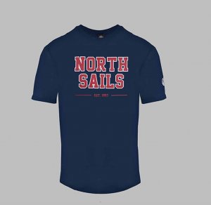 NORTH SAILS T-shirty marki North Sails model 9024060 kolor Niebieski. Odzież Męskie. Sezon: Cały rok XL 1