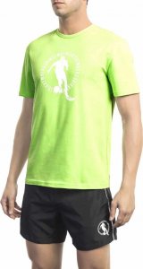 Bikkembergs T-shirty marki Bikkembergs Beachwear model BKK1MTS02 kolor Zielony. Odzież Męskie. Sezon: XL 1