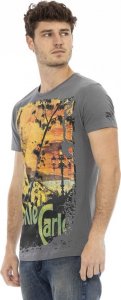 Trussardi Action T-shirty marki Trussardi Action model 2AT22_MONTECARLO kolor Szary. Odzież Męskie. Sezon: XL 2