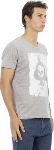 Trussardi Action T-shirty marki Trussardi Action model 2AT132 kolor Szary. Odzież Męskie. Sezon: M 2