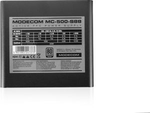 Zasilacz Modecom MC-500-S88 500W Czarny (ZAS-MC88-SX-500-ATX-APFC-BLACK) 7
