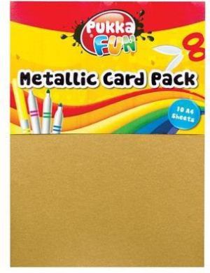 Pukka Pad Blok metaliczny A4 7234 - FUN 10 kartek 1