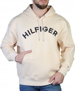 Tommy Hilfiger Bluzy marki Tommy Hilfiger model MW0MW31070 kolor Brązowy. Odzież Męskie. Sezon: Wiosna/Lato S 1