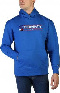 Tommy Hilfiger Bluzy marki Tommy Hilfiger model DM0DM15685 kolor Niebieski. Odzież Męskie. Sezon: Wiosna/Lato M 1