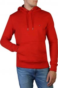 Tommy Hilfiger Bluzy marki Tommy Hilfiger model MW0MW24352 kolor Czerwony. Odzież Męskie. Sezon: Jesień/Zima M 1