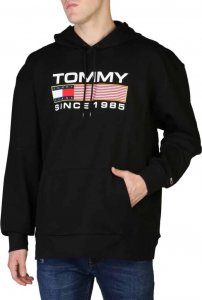 Tommy Hilfiger Bluzy marki Tommy Hilfiger model DM0DM15009 kolor Czarny. Odzież Męskie. Sezon: Jesień/Zima L 1