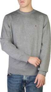 Tommy Hilfiger Bluzy marki Tommy Hilfiger model MW0MW21316 kolor Szary. Odzież Męskie. Sezon: Jesień/Zima M 1