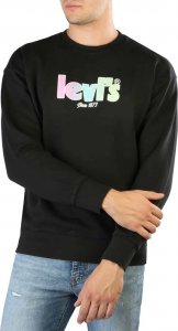 Levi`s Bluzy marki Levis model 38712 kolor Czarny. Odzież Męskie. Sezon: Jesień/Zima M 1