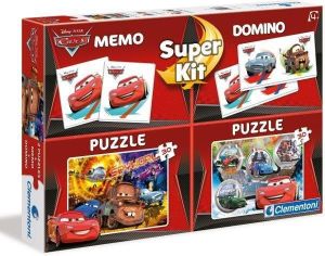 Clementoni 2x30 Elementów Memo Domino Cars 3 - GXP-591659 1