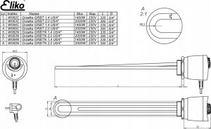 Eliko Grzałka GRBT 3,0 U5/4 3