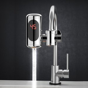 Przepływowy podgrzewacz wody Heckermann Przepływowy elektryczny podgrzewacz wody Heckermann WM-005 3kW 2