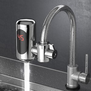 Przepływowy podgrzewacz wody Heckermann Przepływowy elektryczny podgrzewacz wody Heckermann WM-005 3kW 4