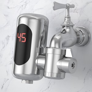 Przepływowy podgrzewacz wody Heckermann Przepływowy elektryczny podgrzewacz wody Heckermann WM-005 3kW 9