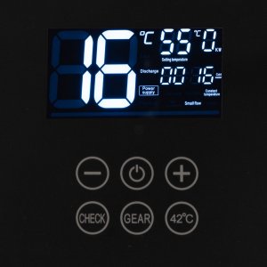 Przepływowy podgrzewacz wody Heckermann Zestaw Przepływowy elektryczny podgrzewacz wody Heckermann SL-X2-60 Czarny + Akcesoria 6